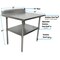 Bk Resources Work Table Stainless Steel Undershelf, Plastic feet 5" Riser 36"x30" SVTR5-3630 - alternate 7